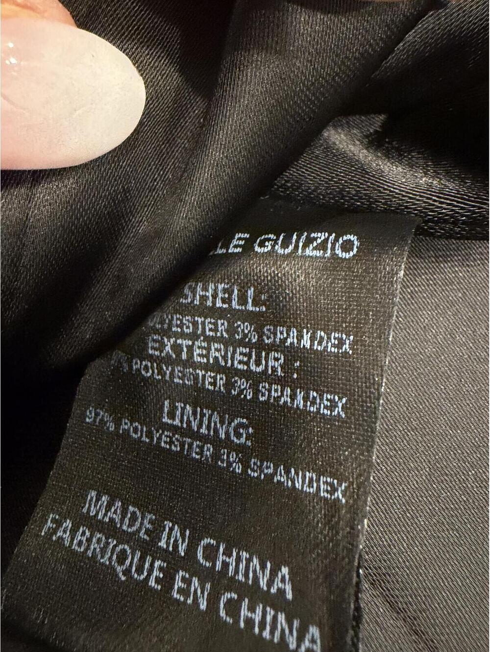 Guizio Satin Corset Dress Black Strapless Boned Bodice Hook Eye Mini Dress Small - Picture 6 of 8